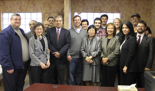 Group at Grand Opening of Margaret Wong office in Parma