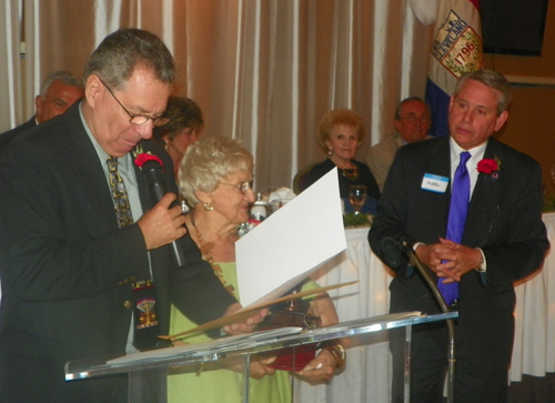 Judge Ralph J. (Rocky) Perk Jr., Katalin Gulden and Councilman Mike Polensek