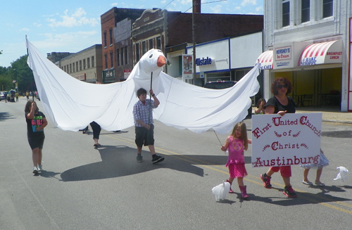 Austinburg bird at  Ashtabula Parade