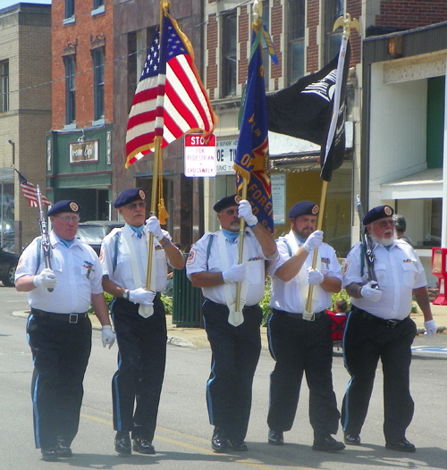 Ashtabula Parade Color Guard