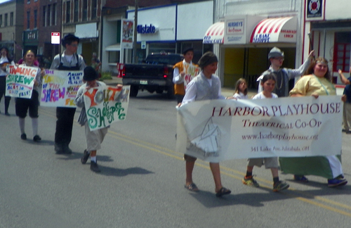 Harbor Playhouse at  Ashtabula Parade