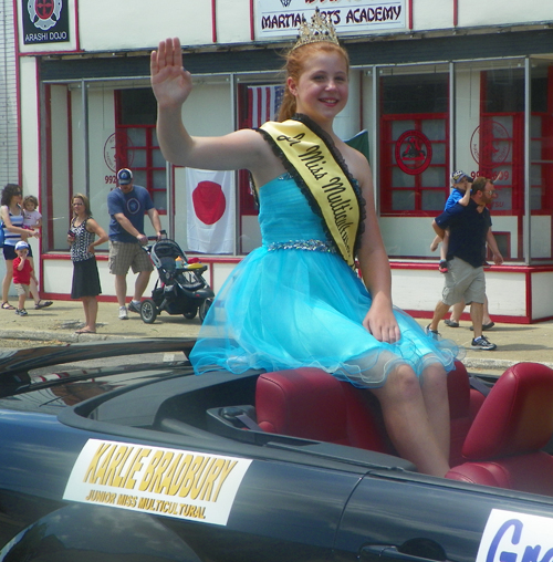 Junior Miss Multicultural  at  Ashtabula Parade