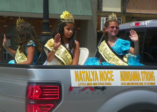 Little Miss Multicultural  at  Ashtabula Parade