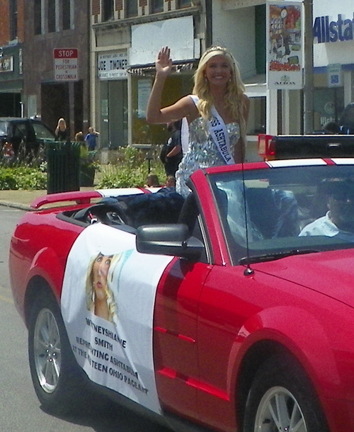 Miss Ashtabula  at  Ashtabula Parade