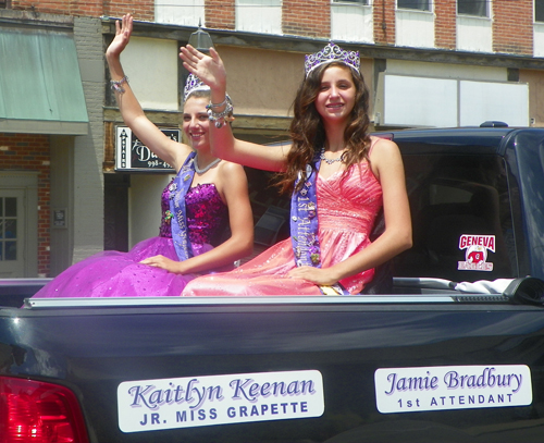 Miss Grapette  at  Ashtabula Parade