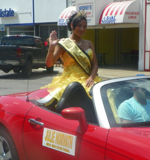 Miss Multicultural  at  Ashtabula Parade