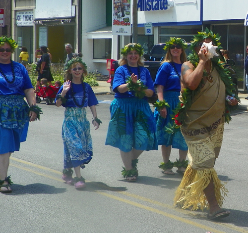 Hawaiians at Ashtabula Parade