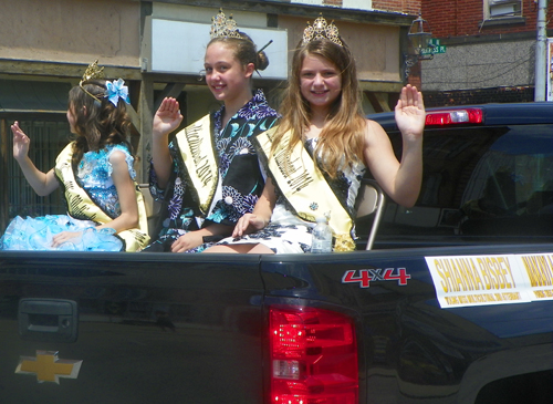 Young Miss Multicultural at  Ashtabula Parade