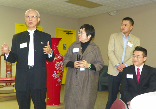 Anthony Yen, Margaret Wong, Haigang Zhou and George Hwang