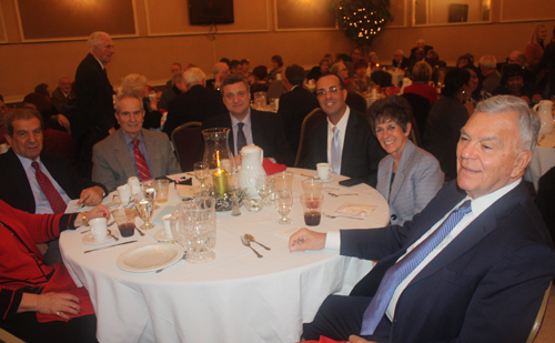 Alex and Carol Machaskee with CAMEO officers