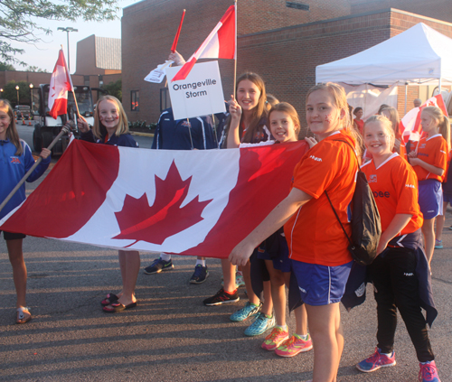 Young athletes Posing at the 2015 Continental Cup