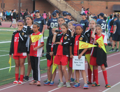 Young athletes Posing at the 2015 Continental Cup