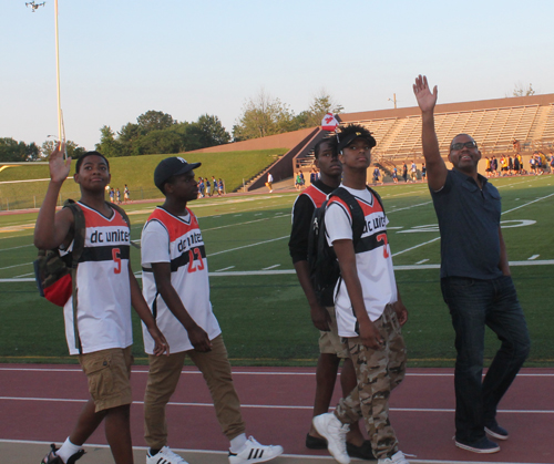 Parade of Athletes at the opening ceremony of the 2015 Continental Cup in Cleveland Ohio