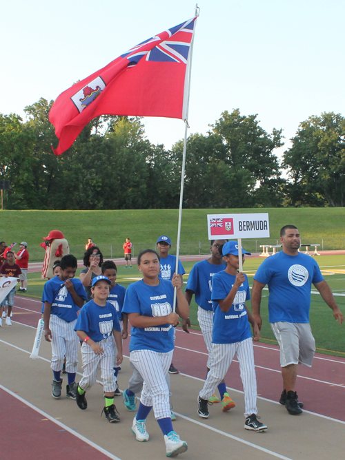 Parade of Athletes at the opening ceremony of the 2015 Continental Cup in Cleveland Ohio