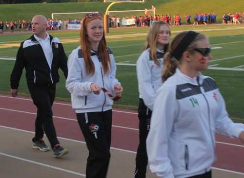 Parade of Athletes at the opening ceremony of the 2015 Continental Cup in Cleveland Ohio