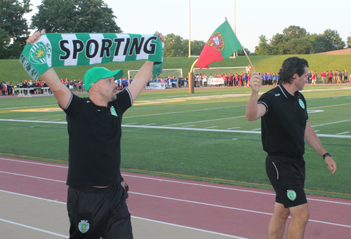 Parade of Athletes at the opening ceremony of the 2015 Continental Cup in Cleveland Ohio