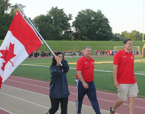 Parade of Athletes at the opening ceremony of the 2015 Continental Cup in Cleveland Ohio