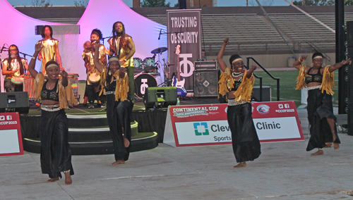 Tam Tam Magic drummers from West Africa 