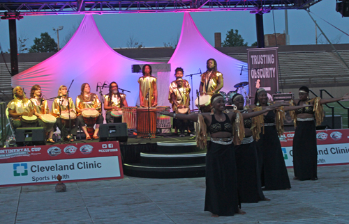 Tam Tam Magic drummers from West Africa 