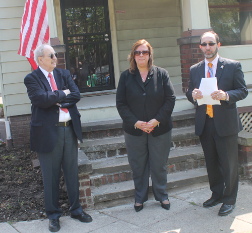 Al Ratner, Renee Csuhran and Tony Brancatelli