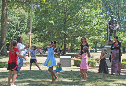 Bollywood dance fun on Kid's Day in the India Cultural Garden