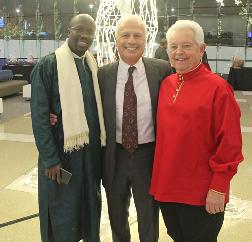 Alassane Fall (ICC-WIN, cultural competence committee chairman), Mehmet Gencer (Event chair) and Ken Kovach (ICC-WIN Board President)