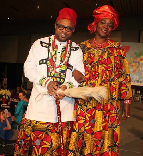 Cameroon fashion at ICC-WIN event