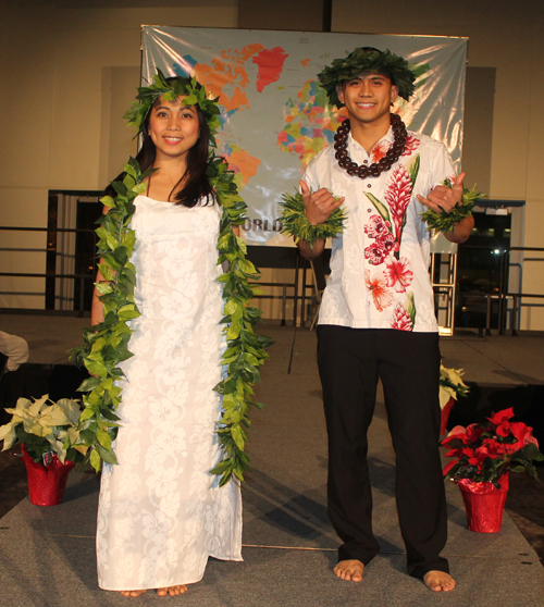 Fashions from Hawaii - Jona Santo Domingo and Jaydel Santo Domingo