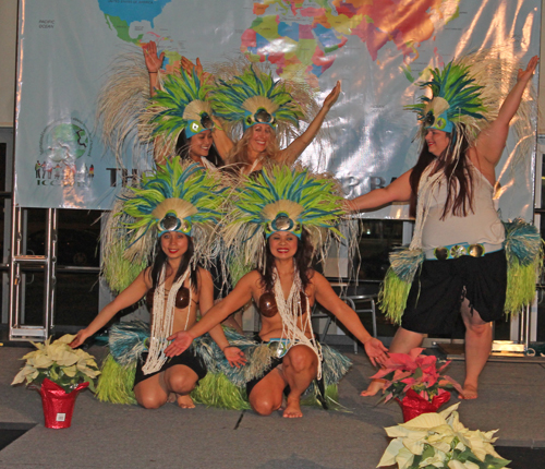 Dancers from the Hula Fusion Polynesian Ensemble