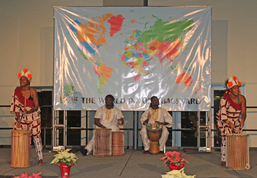 JAPO African Ensemble from Senegal at ICC-WIN party