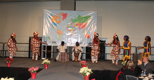 JAPO African Ensemble from Senegal at ICC-WIN party