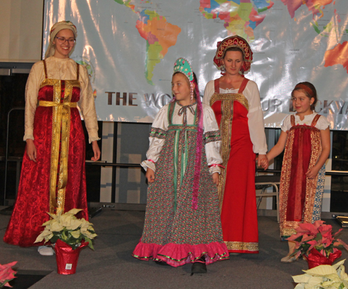 Fashions from Russia at ICC-WIN event