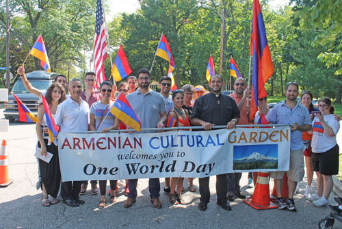 Armenia in Parade of Flags