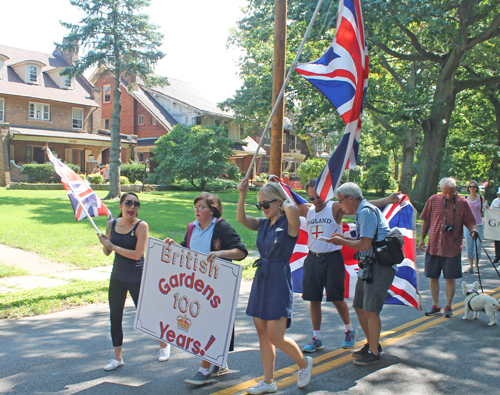 British in Parade of Flags