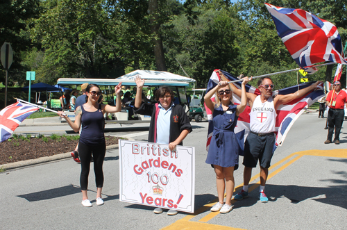 British in Parade of Flags