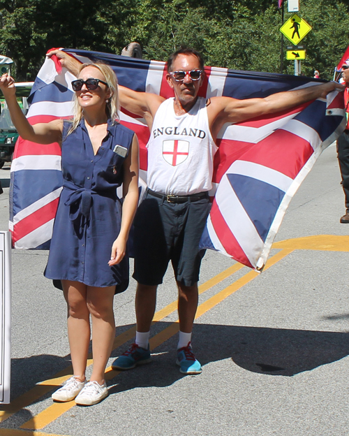 British in Parade of Flags