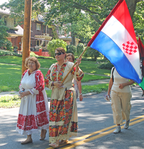 Croatia  in Parade of Flags