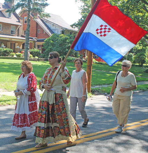 Croatia  in Parade of Flags