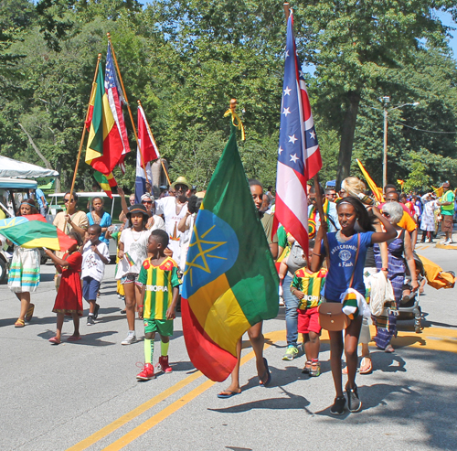 Ethiopia in Parade of Flags