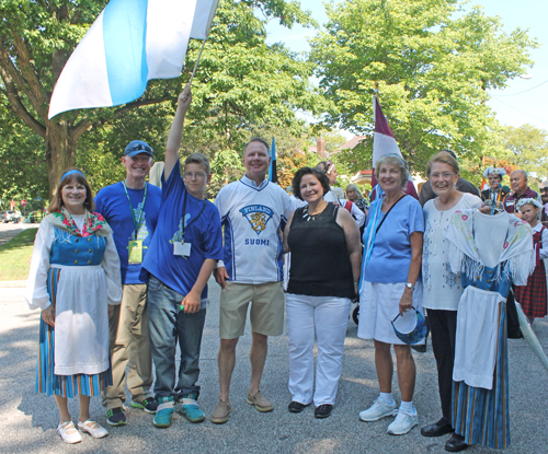 Finland in Parade of Flags