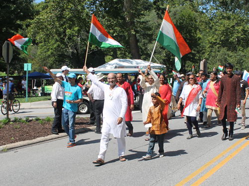 India in Parade of Flags