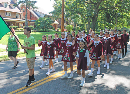 Irish in Parade of Flags