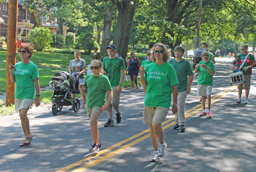 Irish in Parade of Flags