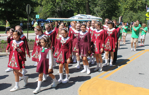 Irish in Parade of Flags