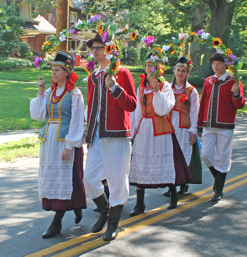 Polish in Parade of Flags