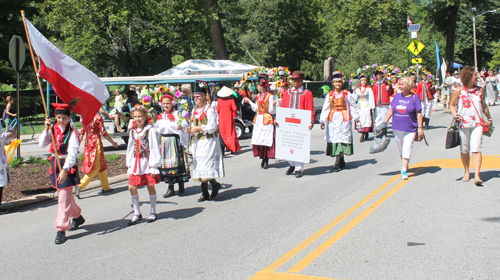 Polish in Parade of Flags