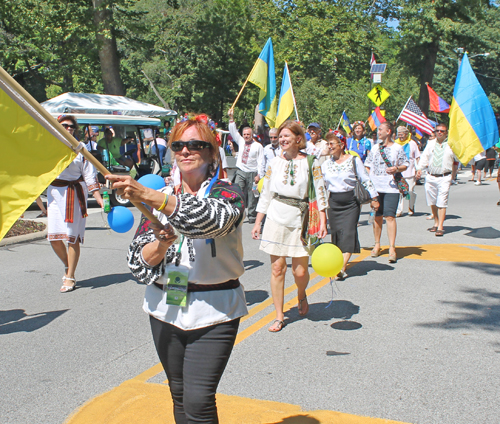 Ukraine in Parade of Flags