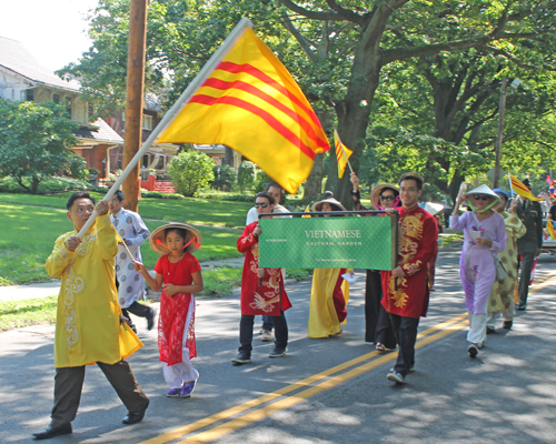 Vietnam in Parade of Flags