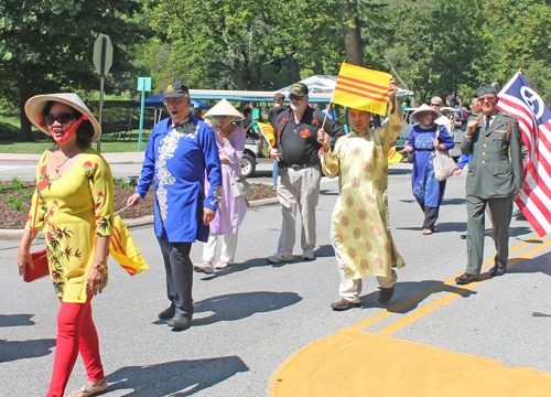 Vietnam in Parade of Flags