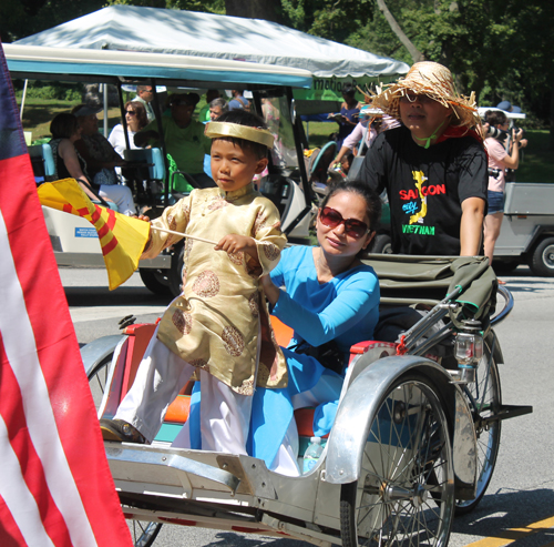 Vietnam in Parade of Flags